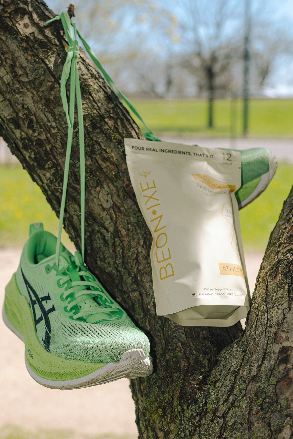 Pure raw honey running gel with electrolytes by Beonixe